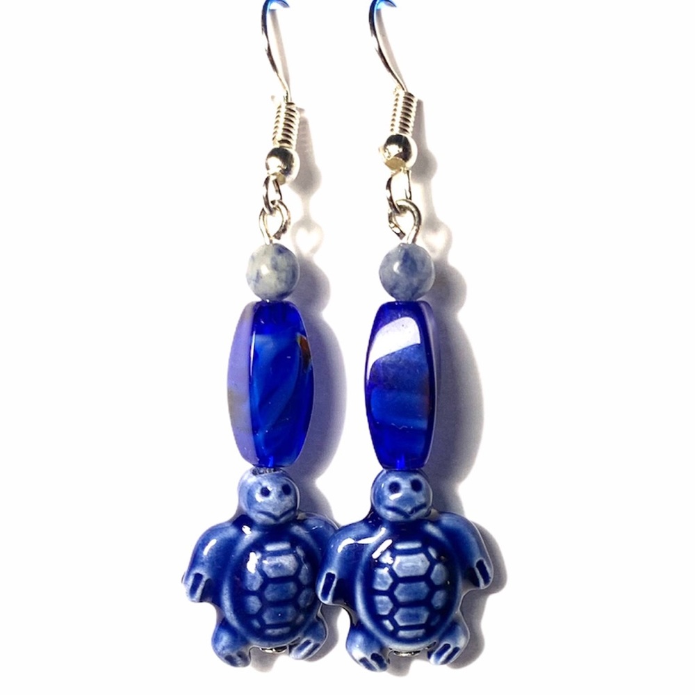 TURTLES!! Handcrafted Earrings